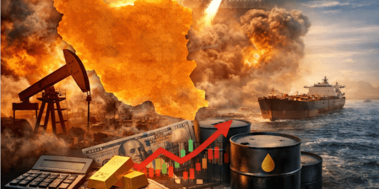 Markets slide as oil surge, war fears rattle global investors