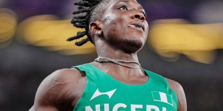 Ajayi shatters 20-year Nigerian 100m record with world-leading 9.84s 95 Ajayi shatters 20-year Nigerian 100m record with world-leading 9.84s