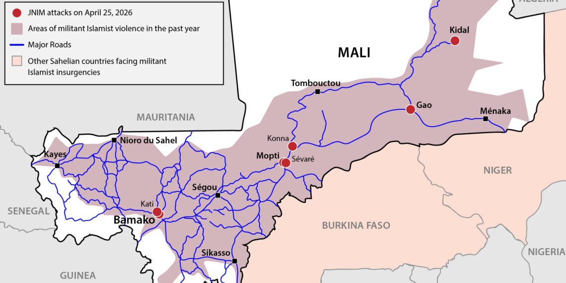 Coordinated Mali attacks highlight widening militant reach across West Africa