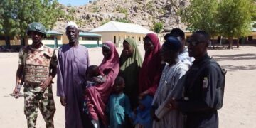 Nigerian Army rescues six abducted civilians in Borno counter-terror operation