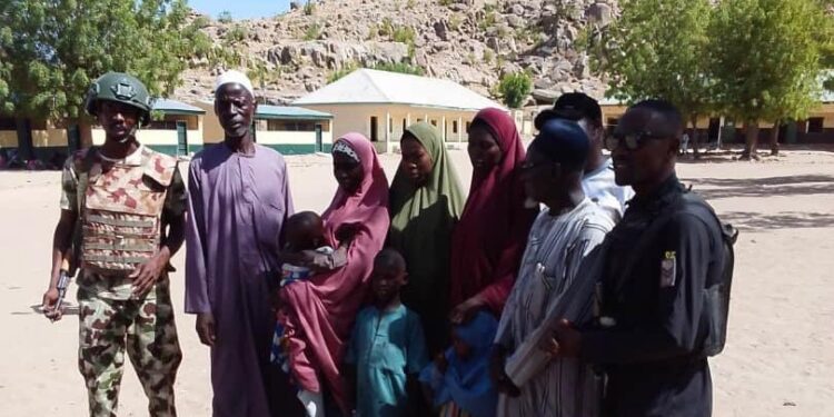 Nigerian Army rescues six abducted civilians in Borno counter-terror operation