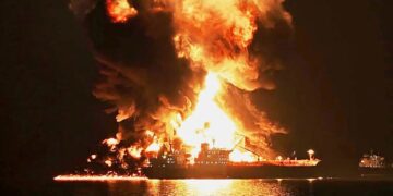 Iran expands maritime attacks, hits UAE oil facility in Strait of Hormuz standoff
