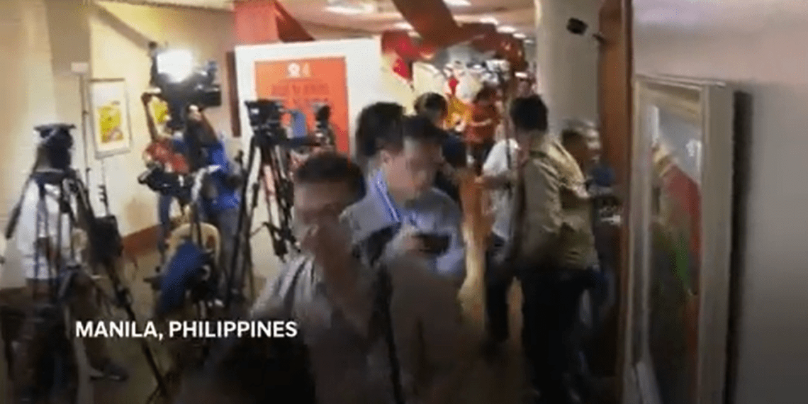 WATCH: Gunfire erupts at Philippine Senate during attempt to arrest senator wanted by ICC