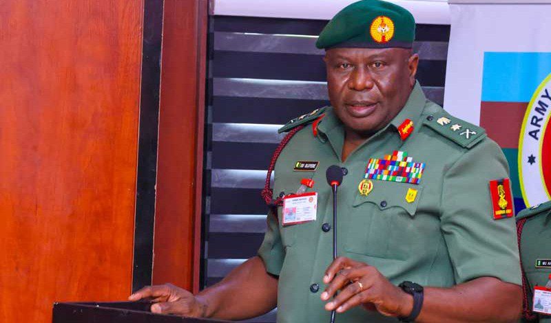 Army chief links Nigeria’s security challenges to growing instability across Lake Chad, Sahel