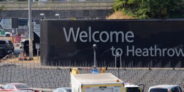 UK Heathrow Airport passengers face travel disruption as flooding blocks access to terminals