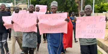 Nearly 100 days on, Nigerian families demand rescue of children abducted in Borno 24 Nearly 100 days on, Nigerian families demand rescue of children abducted in Borno