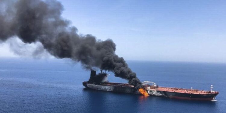 Iran-U.S rekindle hostilities as strikes hit Gulf, tanker catches fire in Strait of Hormuz