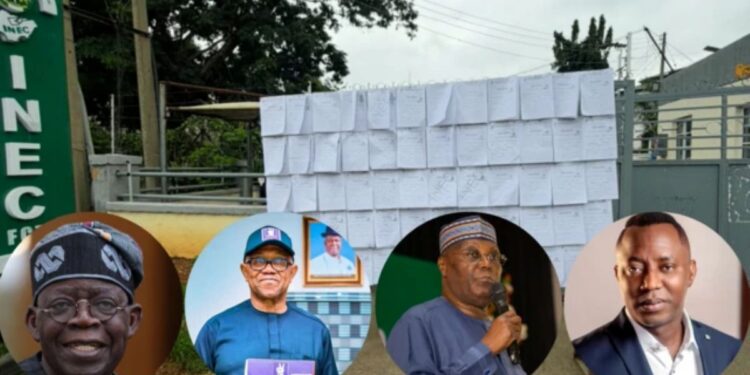 INEC publishes final list of candidates for January 2027 presidential election 97 INEC publishes final list of candidates for January 2027 presidential election
