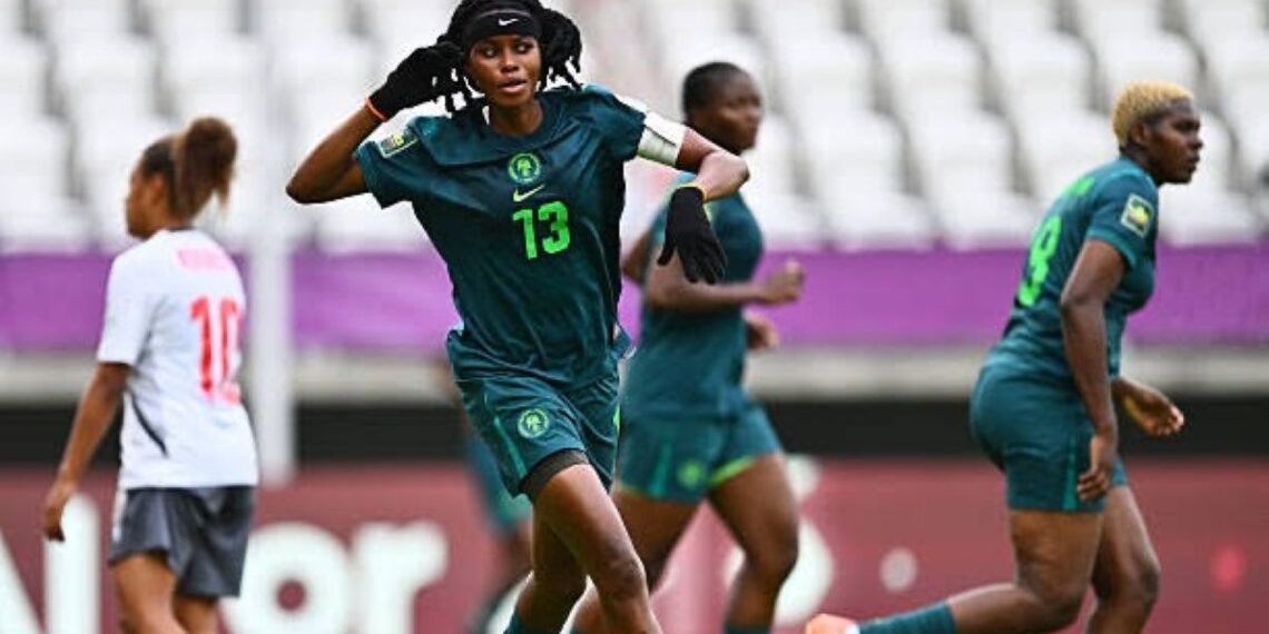 Nigeria’s Falconets crush England 3-0, book place in U-20 Women’s World Cup quarter-finals
