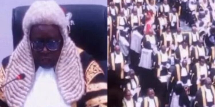 UPDATED: CJN Swears In 68 New SANs, see full list 97 CJN Kekere-Ekun swears in 68 new Senior Advocates of Nigeria