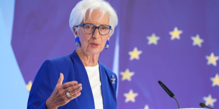 ECB president Christine Lagarde to leave office in February 2027 98 ECB president Christine Lagarde to leave office in February 2027
