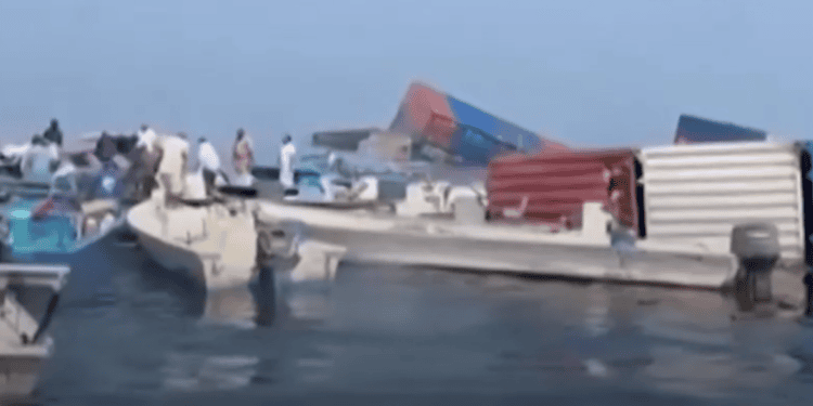Two cargo ships sink near Strait of Hormuz as attacks intensify 97 Two cargo ships sink near Strait of Hormuz as attacks intensify