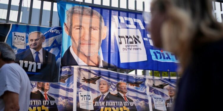 Netanyahu faces crucial test as Israelis vote in high-stakes election 97 Netanyahu faces crucial test as Israelis vote in high-stakes election