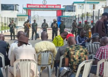 Military retirees block pensions board entrance in Abuja over allowance dispute