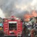 Shops destroyed as fire razes sawmill in Lagos 97 Shops destroyed as fire razes sawmill in Lagos
