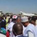 APC: Adamawa agog as Buhari arrives Yola to campaign for Tinubu