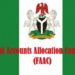 FAAC Shares N1.149tn Monthly Allocation to Fg, States, LGAs