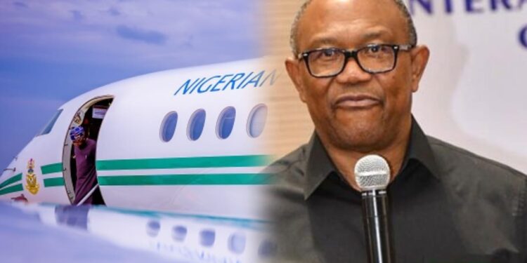Peter Obi tasks FG on transparency over cost of new presidential jet, disposal of old planes 92 Peter Obi tasks FG on transparency over cost of new presidential jet, disposal of old planes
