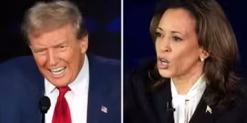 Harris, Trump battle it out for swing states in US elections 1 Harris, Trump battle it out for swing states in US elections