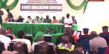 Edo Poll 2024: INEC warns against disruption of results collation process 1 Edo Poll 2024: INEC warns against disruption of results collation process