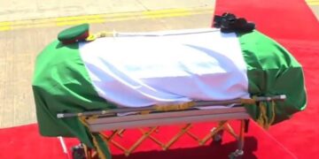 Late COAS, Taoreed Lagbaja remains arrive Abuja for burial 1 Late COAS, Taoreed Lagbaja remains arrive Abuja for burial