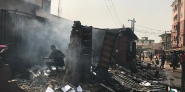 Fire guts Onitsha market, wares worth hundreds of millions of Naira burnt