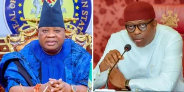 EXODUS CONTINUES: Fubara, Adeleke, Mbah among Governors who have quit PDP post-2023 14 EXODUS CONTINUES: Fubara, Adeleke, Mbah among Governors who have quit PDP post-2023
