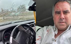 Presidential hopeful fires back as gunmen attack SUV in Peru