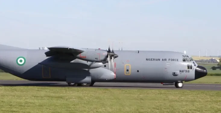 NAF C-130 arrives in Portugal after Burkina Faso detention