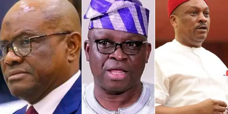 PDP seals expulsion of Wike, Fayose, 9 others in decisive 2027 relaunch 92 PDP seals expulsion of Wike, Fayose, 9 others in decisive 2027 relaunch