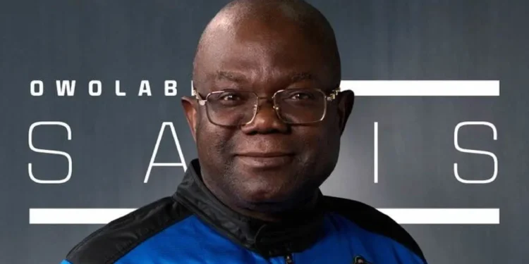 Owolabi Salis becomes first Nigerian in space
