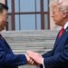 Trump leaves Beijing with warm words for Xi but few concrete gains in wake of Xi’s Taiwan warning