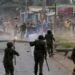 Protester killed as Police disperse demonstrators opposing proposed US Ebola facility in Kenya 2 Protester killed as Police disperse demonstrators opposing proposed US Ebola facility in Kenya