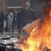 Teacher attacked with petrol as student protests spread across schools in France